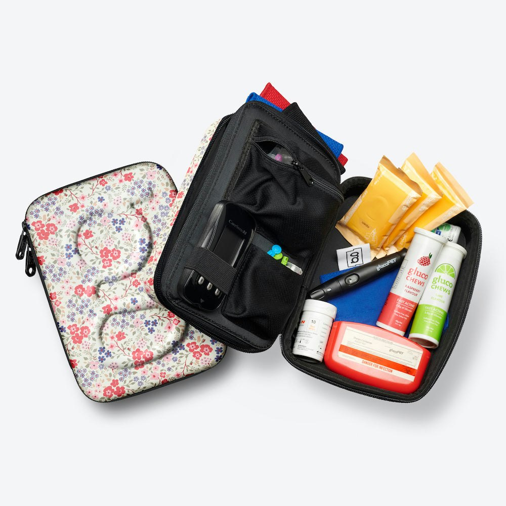 Diabetes Travel Case | Plus | Red