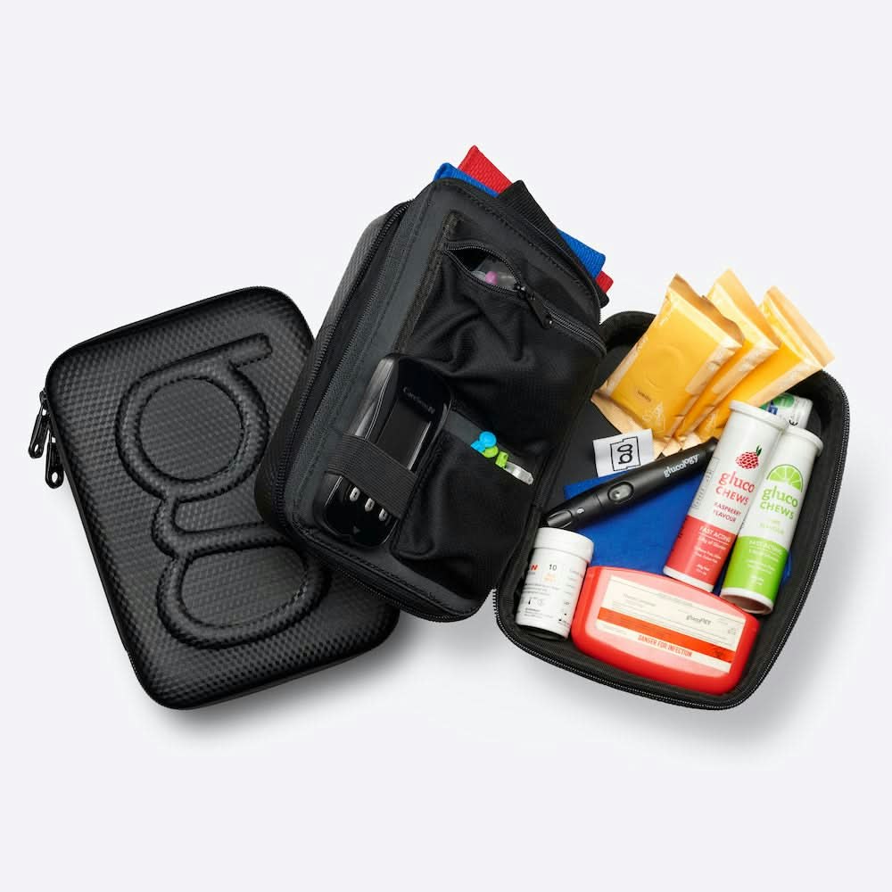 Diabetes Travel Case | Plus | Red