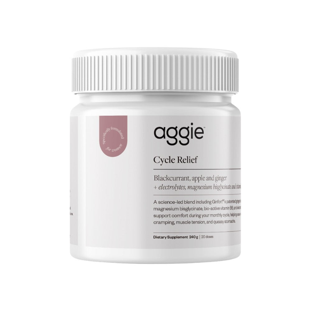 Aggie Cycle Relief - Blackcurrant, Apple & Ginger — pain relief product from Health Marketplace NZ