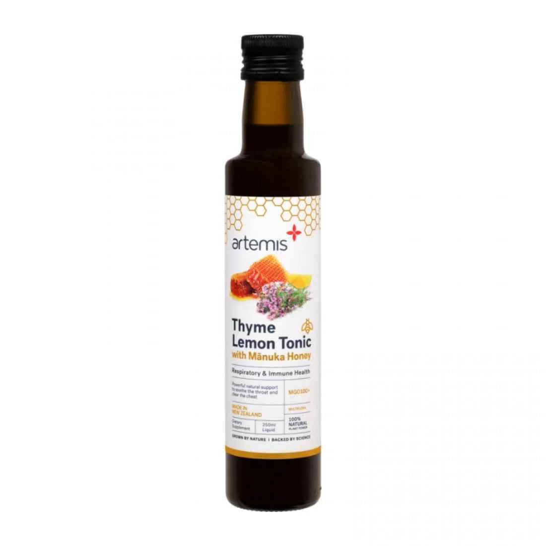 Artemis Thyme Lemon Tonic with Manuka Honey 250ml