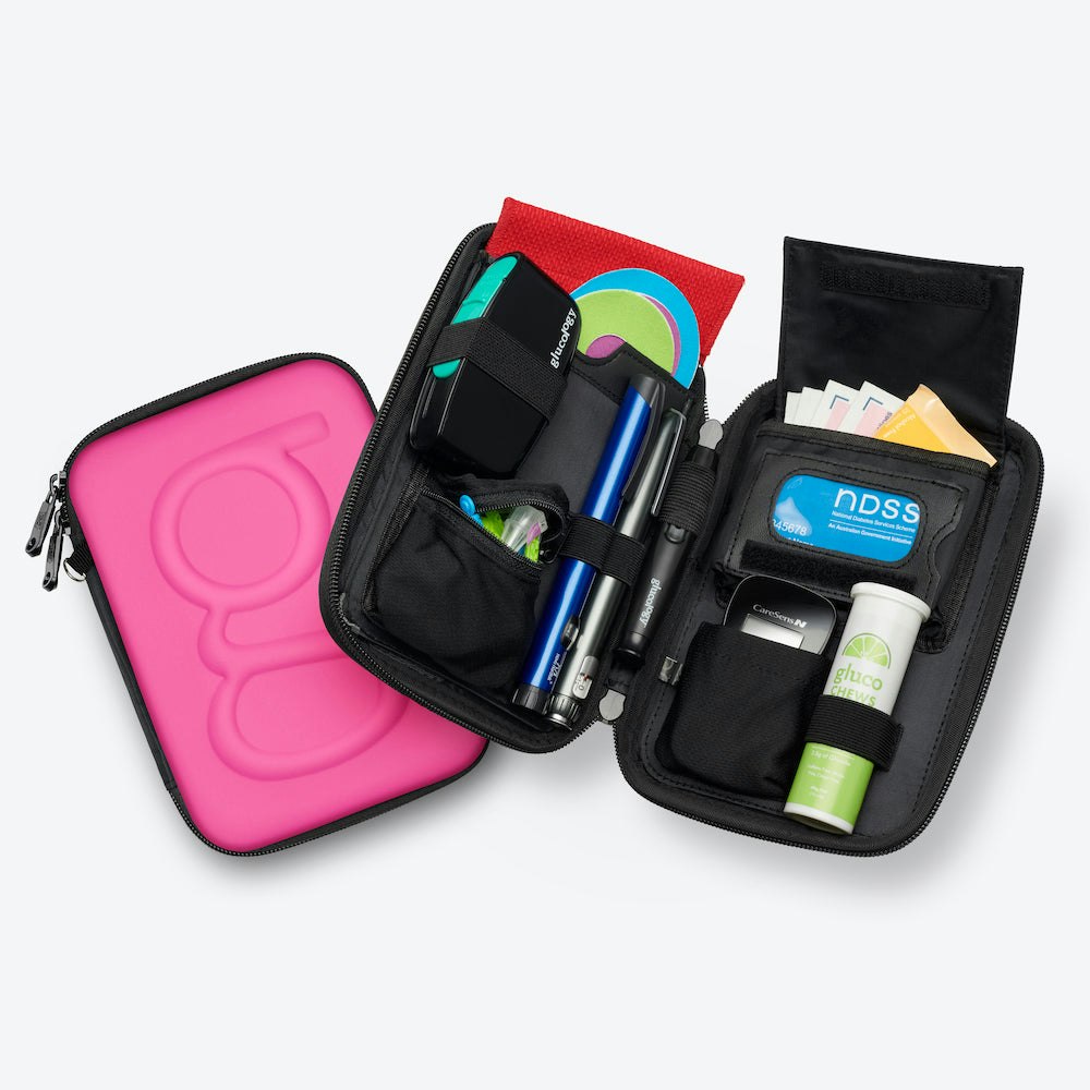 Diabetes Travel Case | Plus | Red
