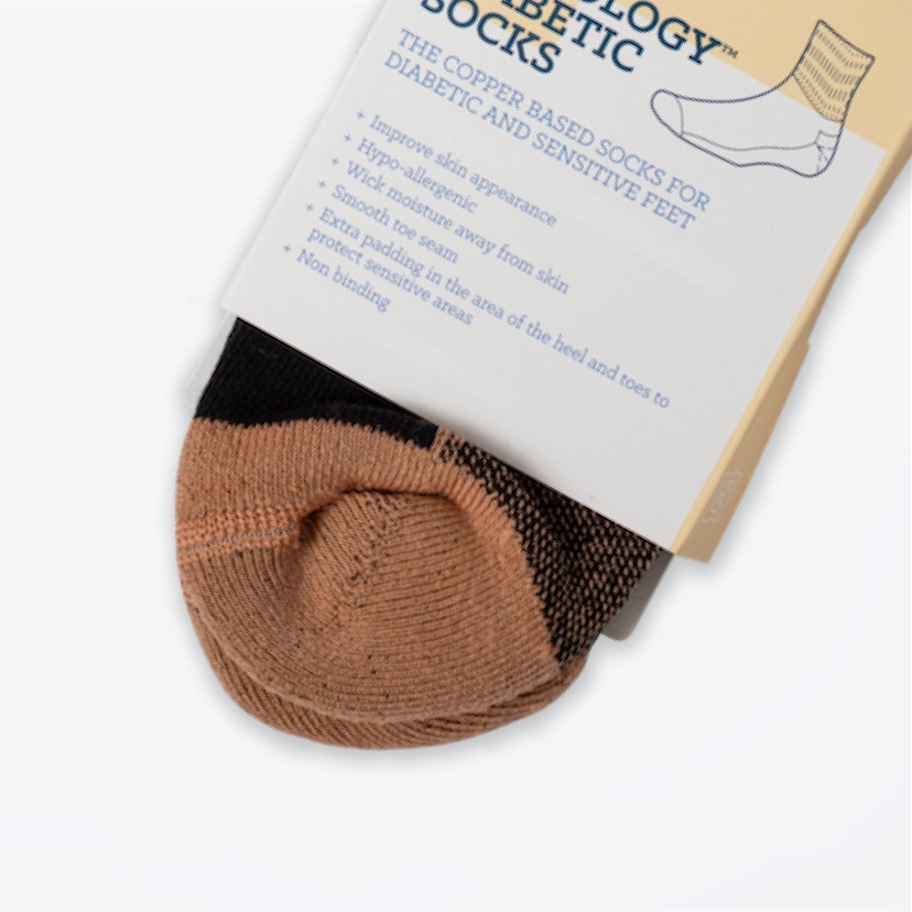 Glucology Diacare Copper Based Classic Socks | 3 Pairs