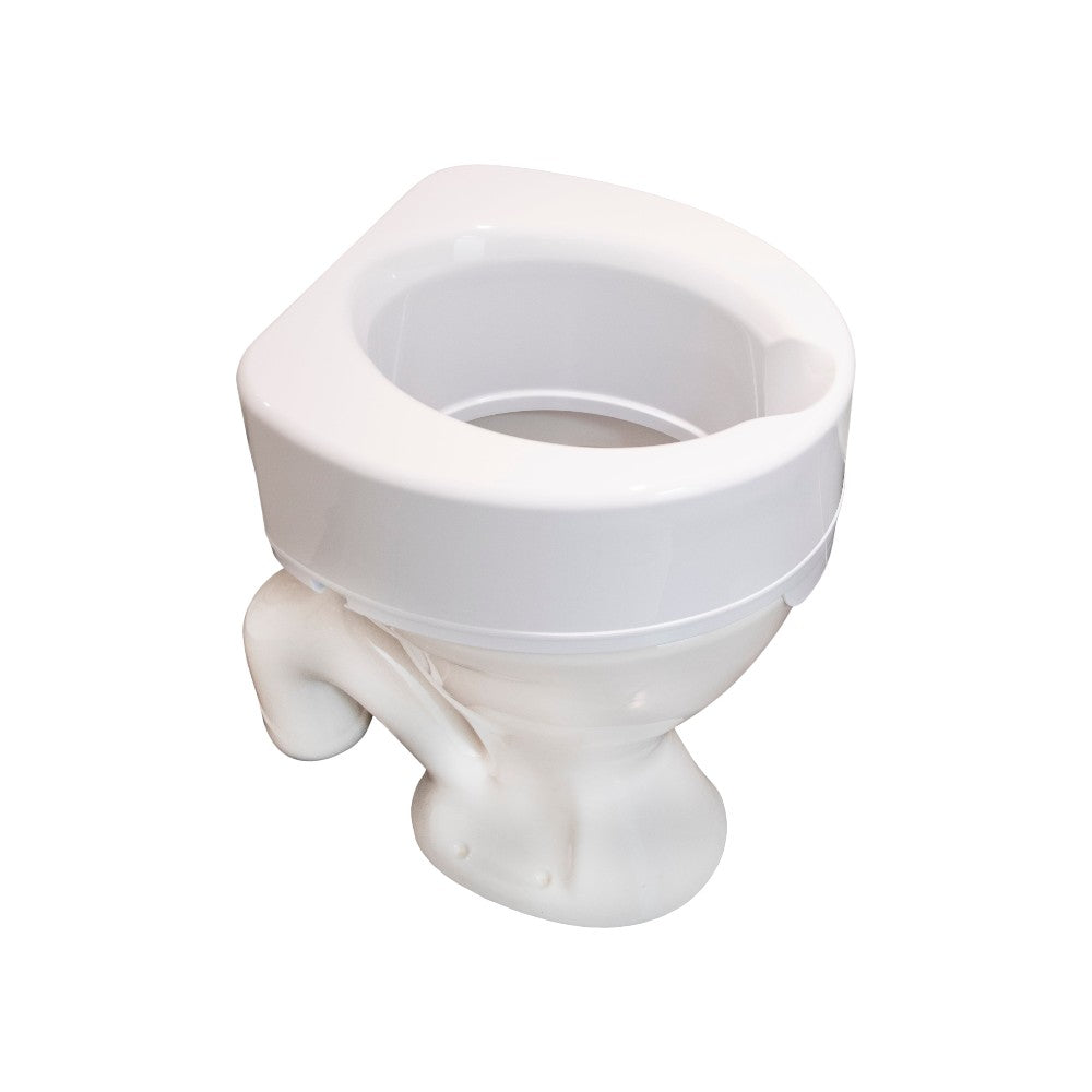 6" Raised Toilet Seat - Enhanced Bathroom Safety & Independence