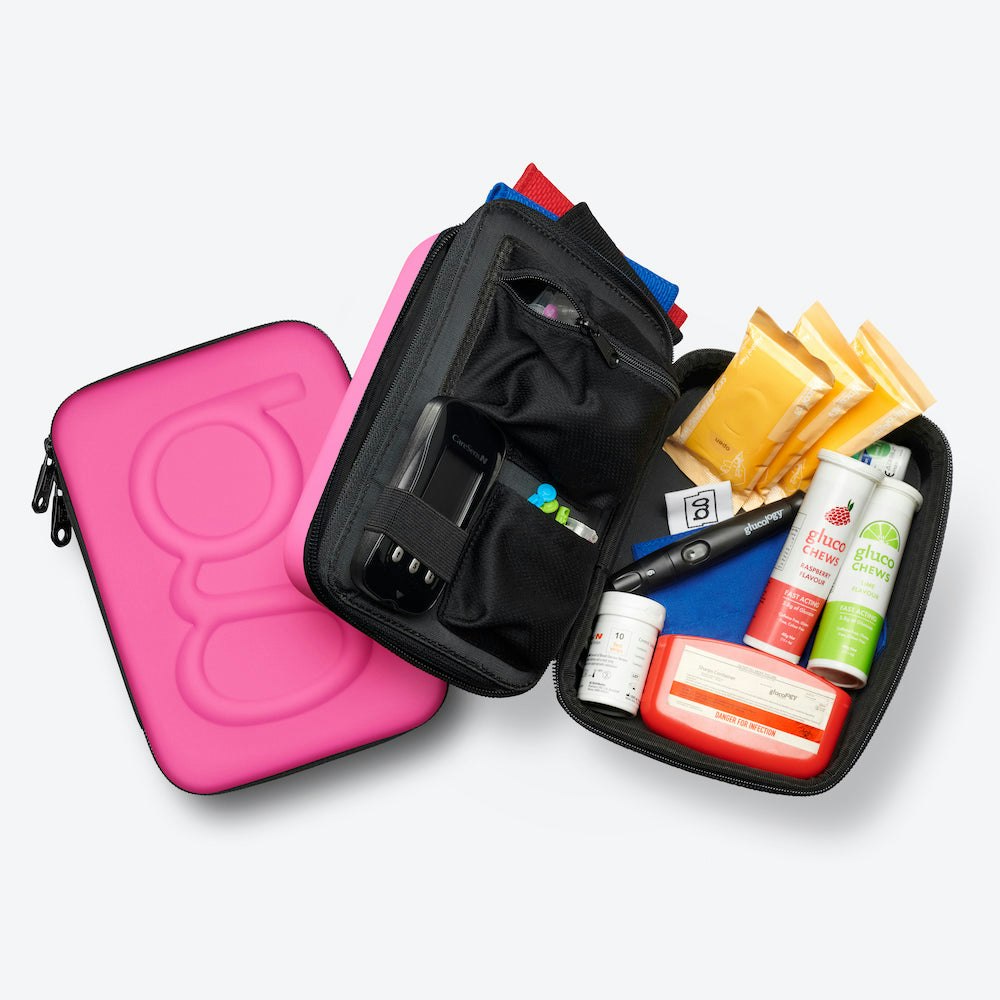 Diabetes Travel Case | Plus | Red