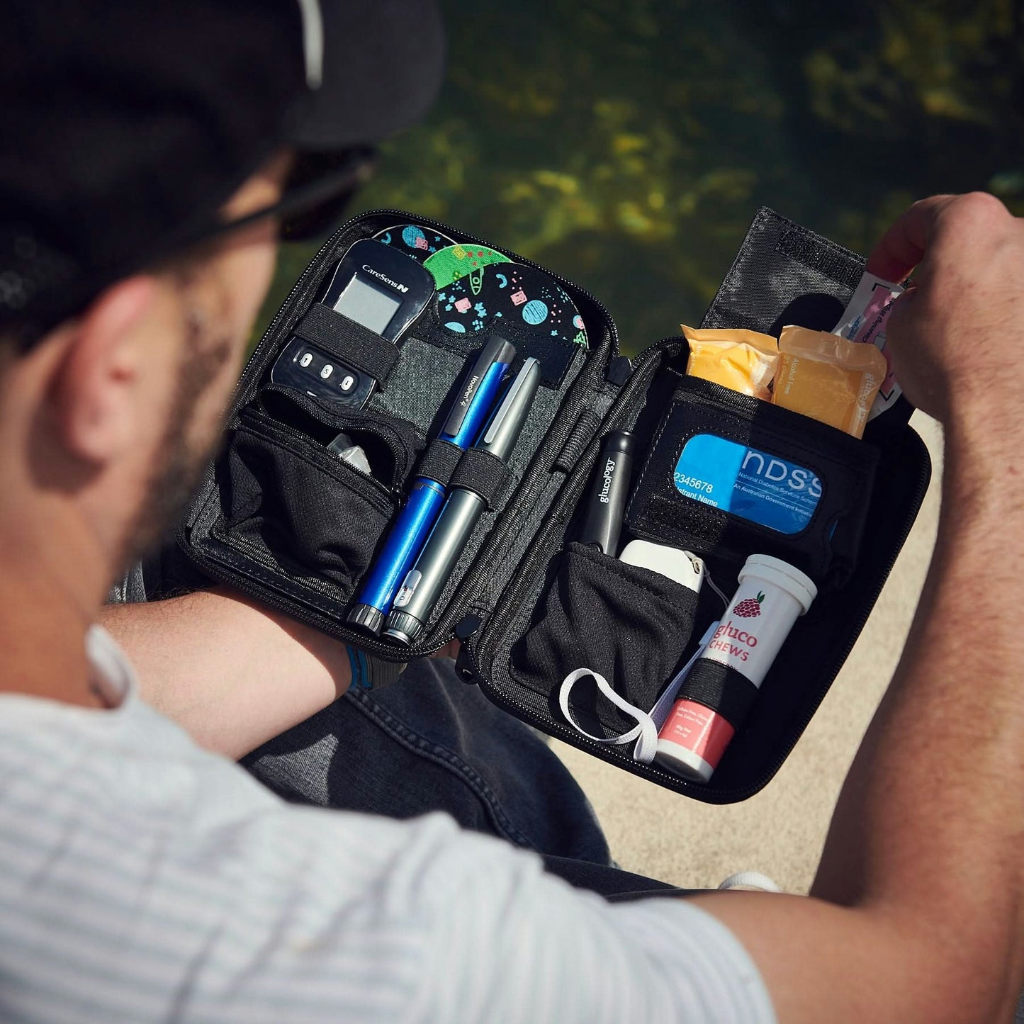 Diabetes Travel Case | Plus | Red