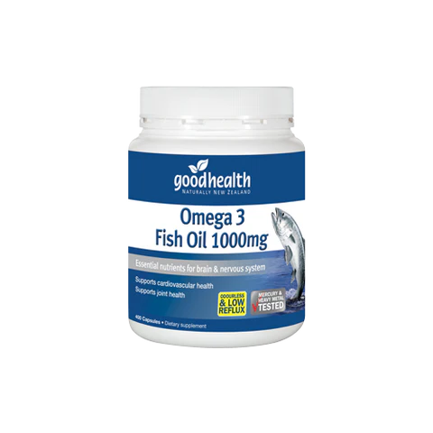 Good Health Omega 3 Fish Oil 1000mg - 400 Capsules