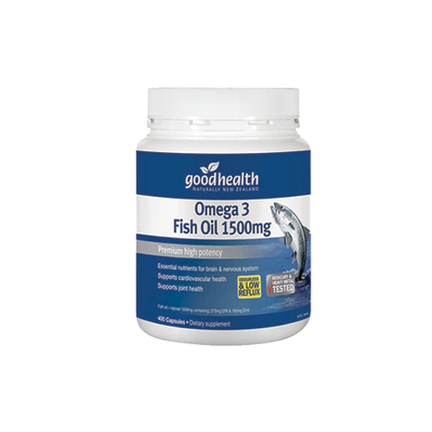 Good Health Omega 3 Fish Oil 1500mg - 400 Capsules