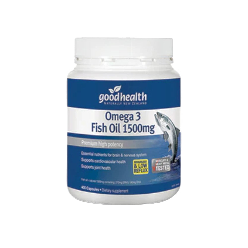 Good Health Omega 3 Fish Oil 1500mg High Potency|Health Marketplace NZ