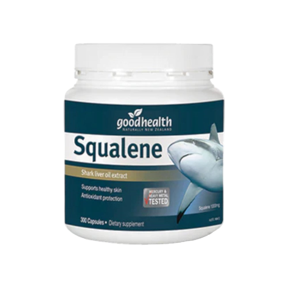 Squalene Oil Capsules 1000mg | Good Health NZ|Health Marketplace NZ