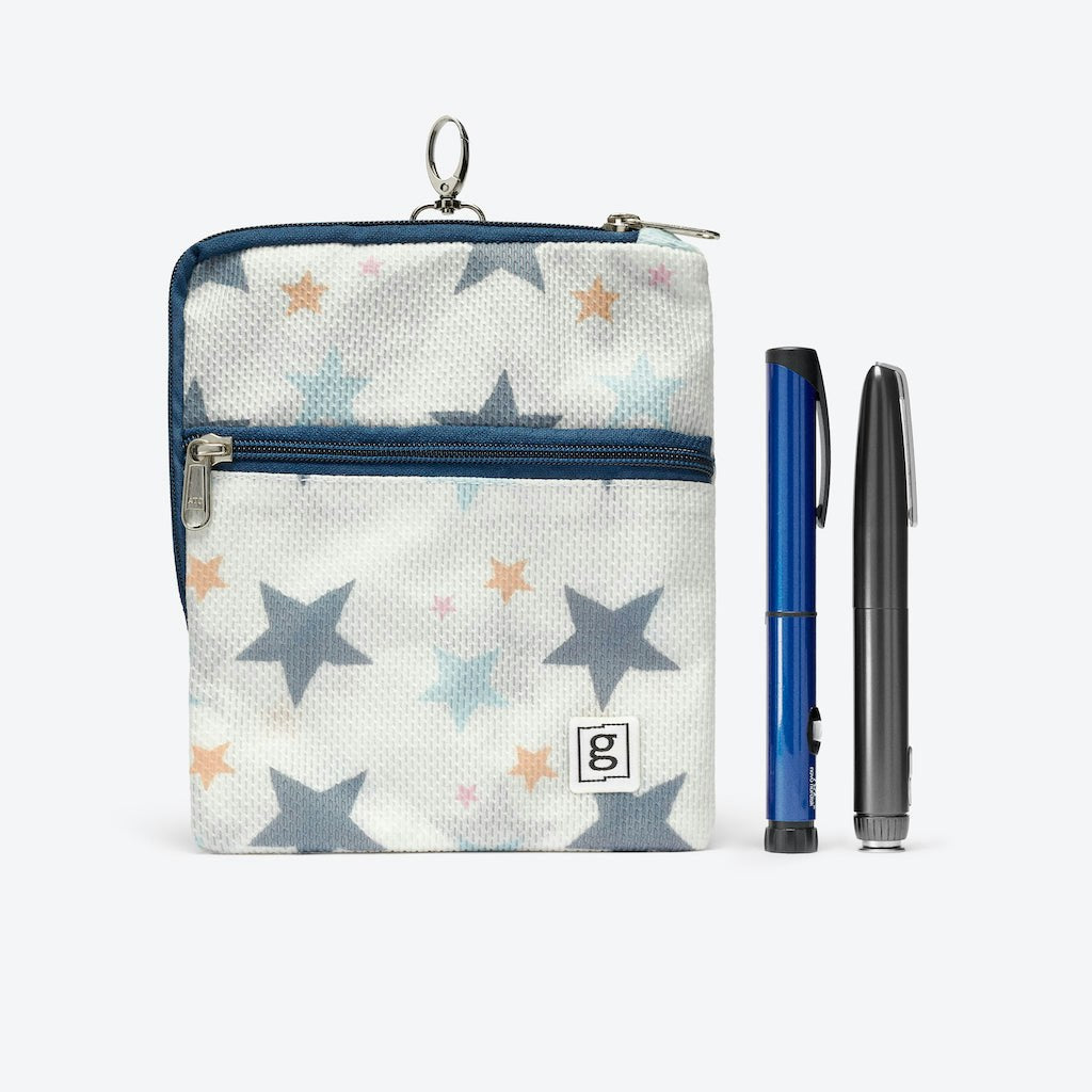 Insulin Cooling | 5 Pen Wallet | Red