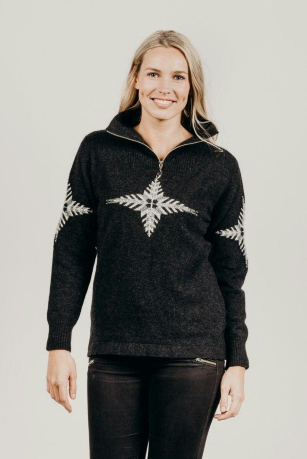 Merinosilk Silver Fern Sweater Ladies