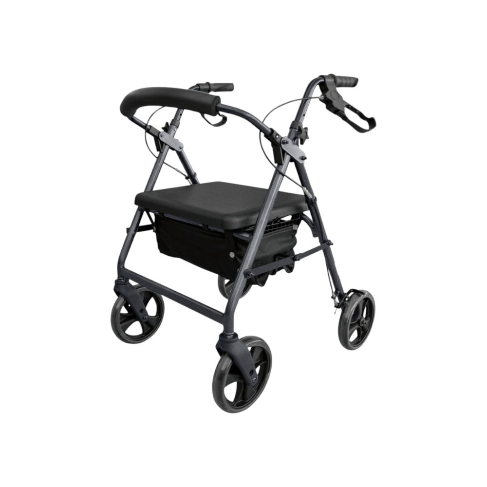 Premium 8" Heavy Duty Rollator - Top-Tier Mobility & Independence
