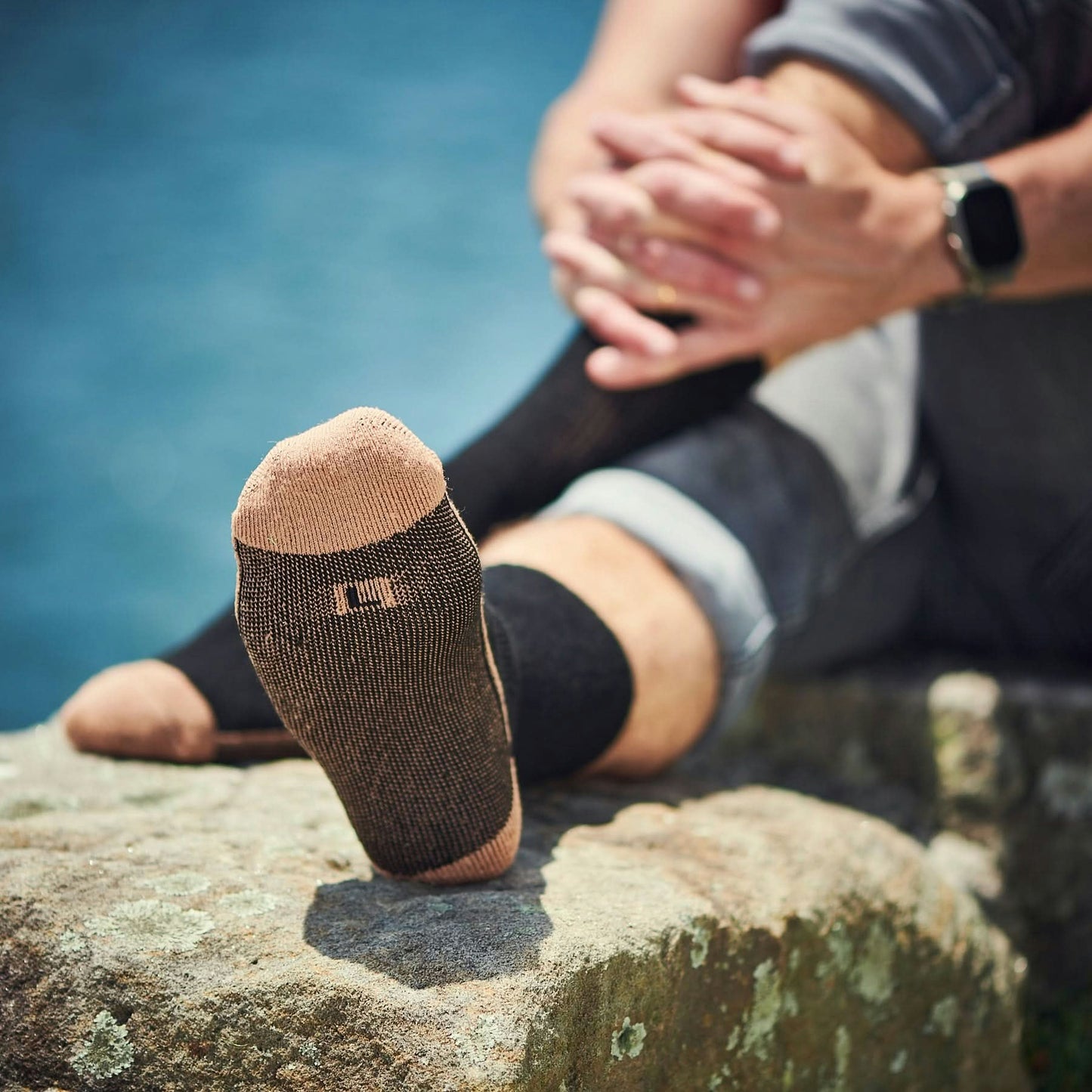 Glucology Diacare Copper Based Classic Socks | 2 Pairs Grey