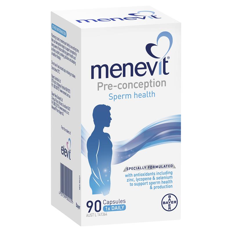 Menevit Male Fertility Supplement - 90 Capsules (90 days)