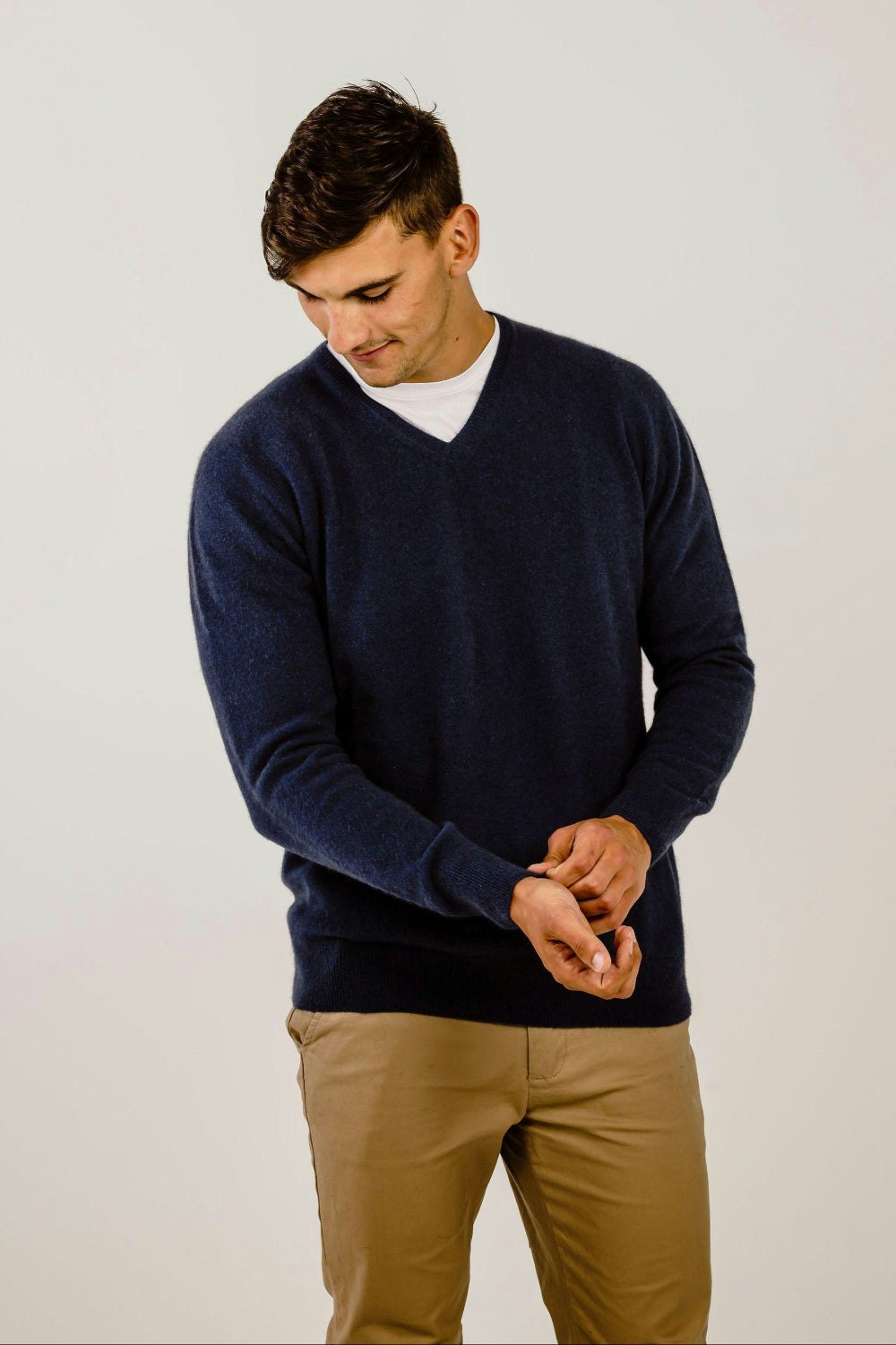 Cashmere V Neck Sweater