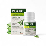 Nulax Natural Laxative Tablets with Senna and Prunes- 40 Tablets