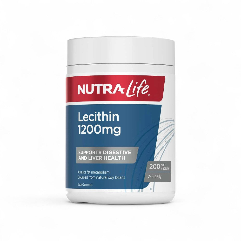 Nutralife Lecithin 1200mg - 200 Soft Capsules
