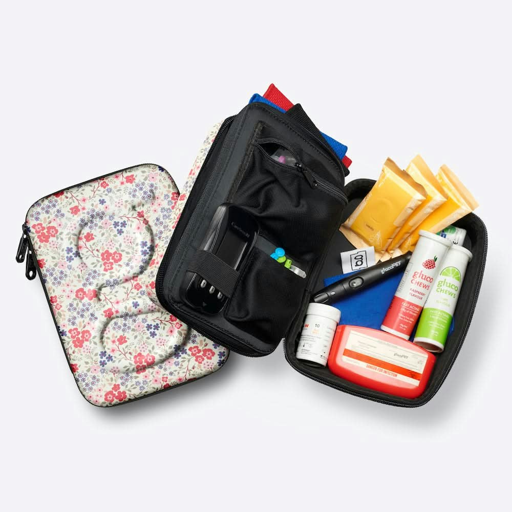 Diabetes Travel Case | Plus | Red