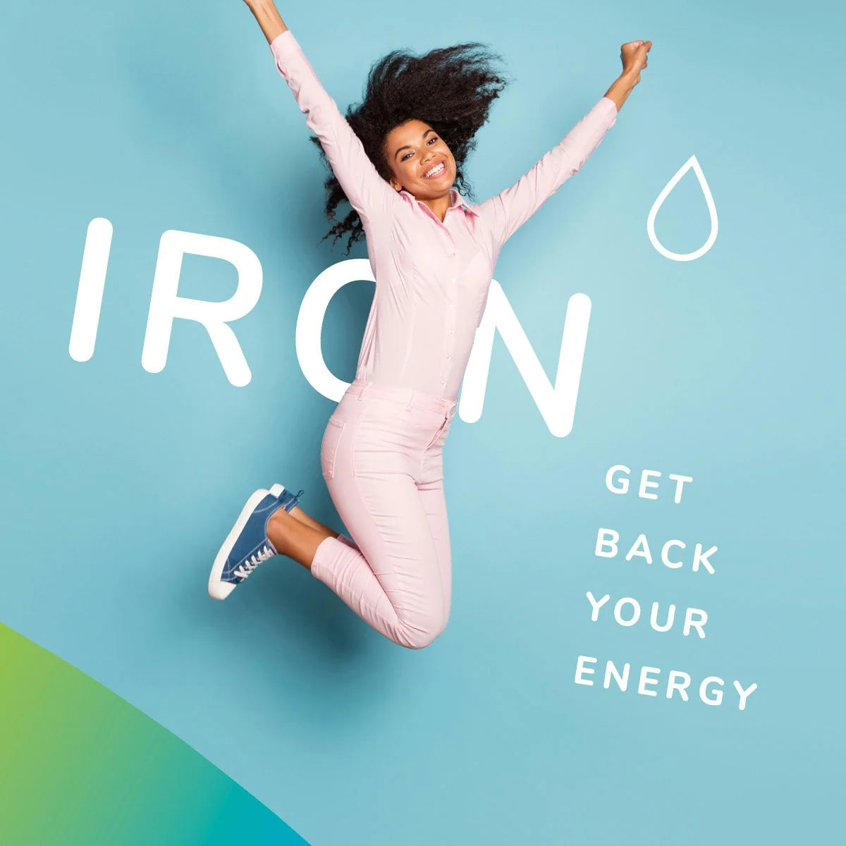 Skybright Iron Liquid Mineral 50ml - Enhanced Absorption Formula with Citric Acid for Energy