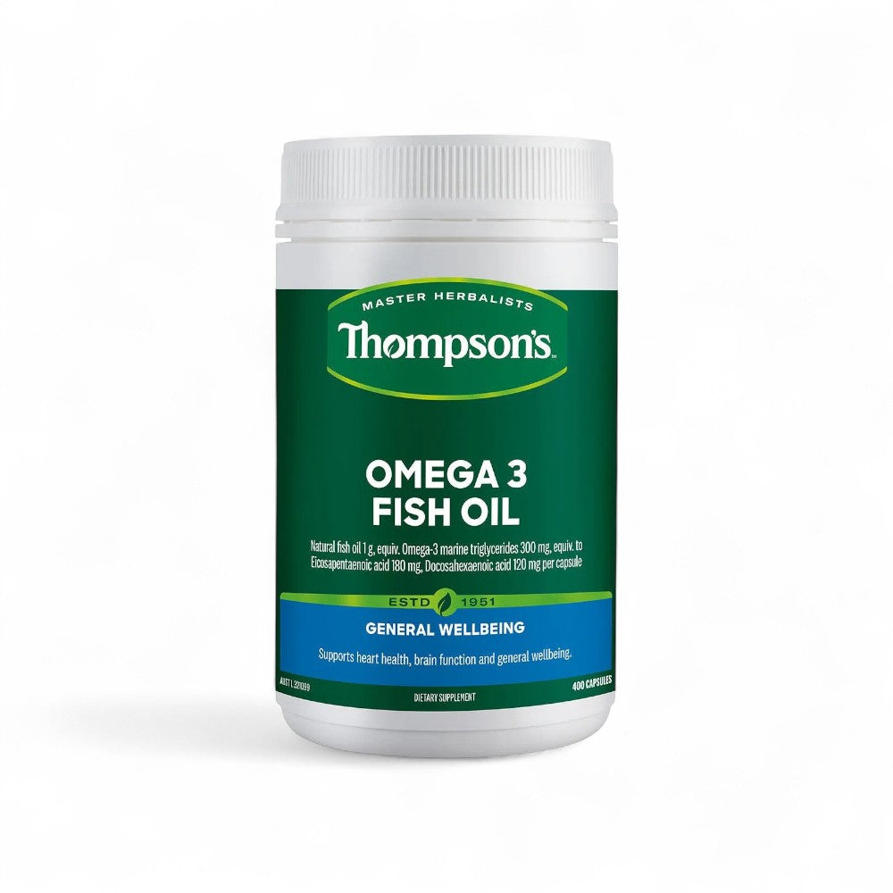 Thompson's Fish Oil 1000Mg - 400 Capsules