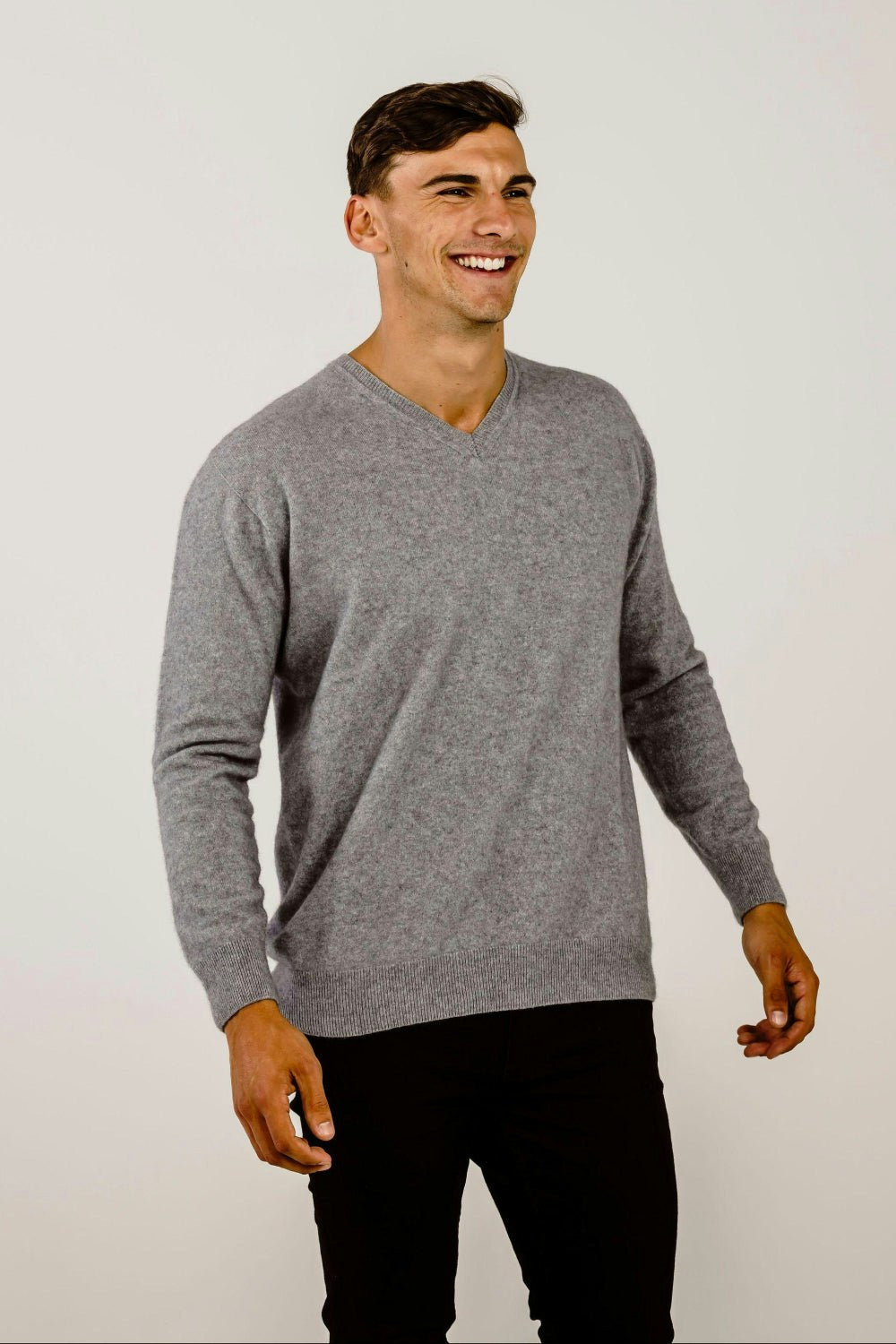 Cashmere V Neck Sweater