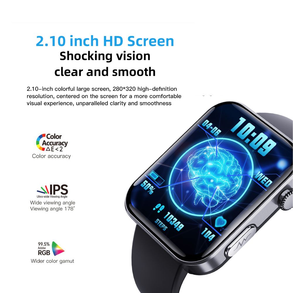 Smart Watch Health Monitor Device