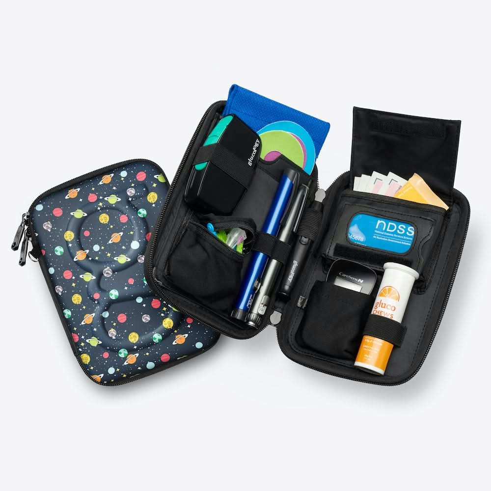 Diabetes Travel Case | Plus | Red