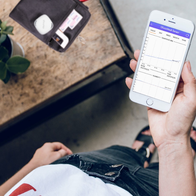 Wireless Smart Sensor for monitoring medication temperature