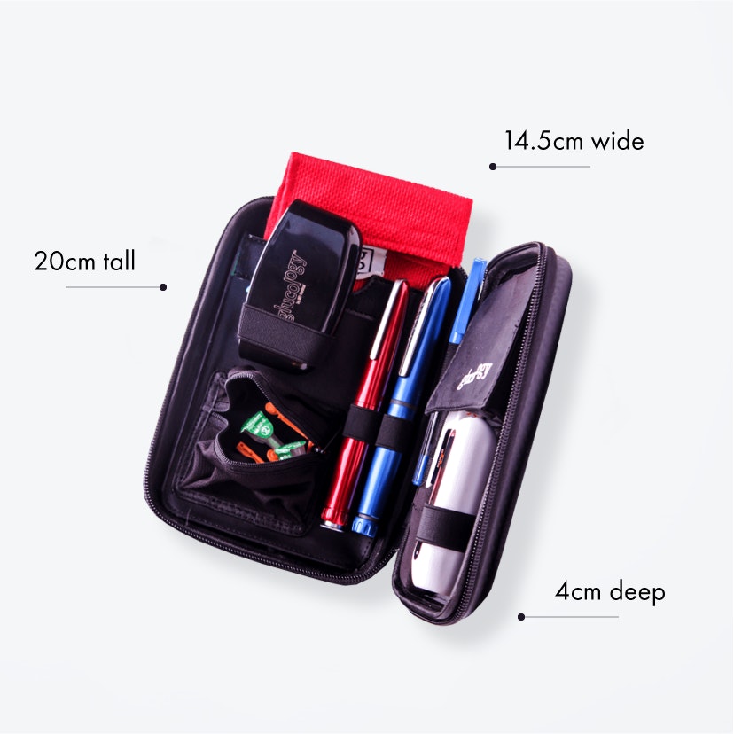 Diabetes Travel Case | Classic | Red