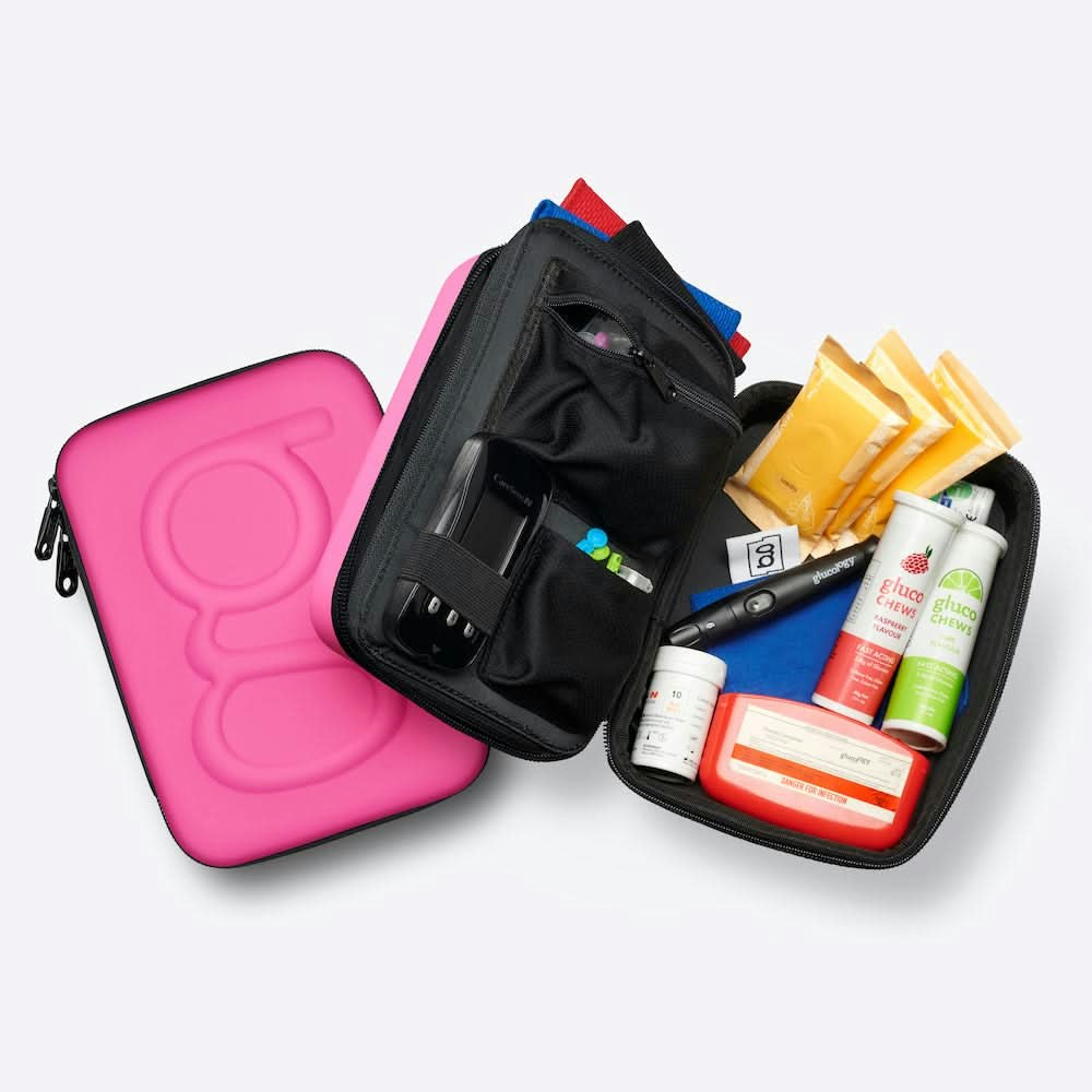 Diabetes Travel Case | Plus | Red