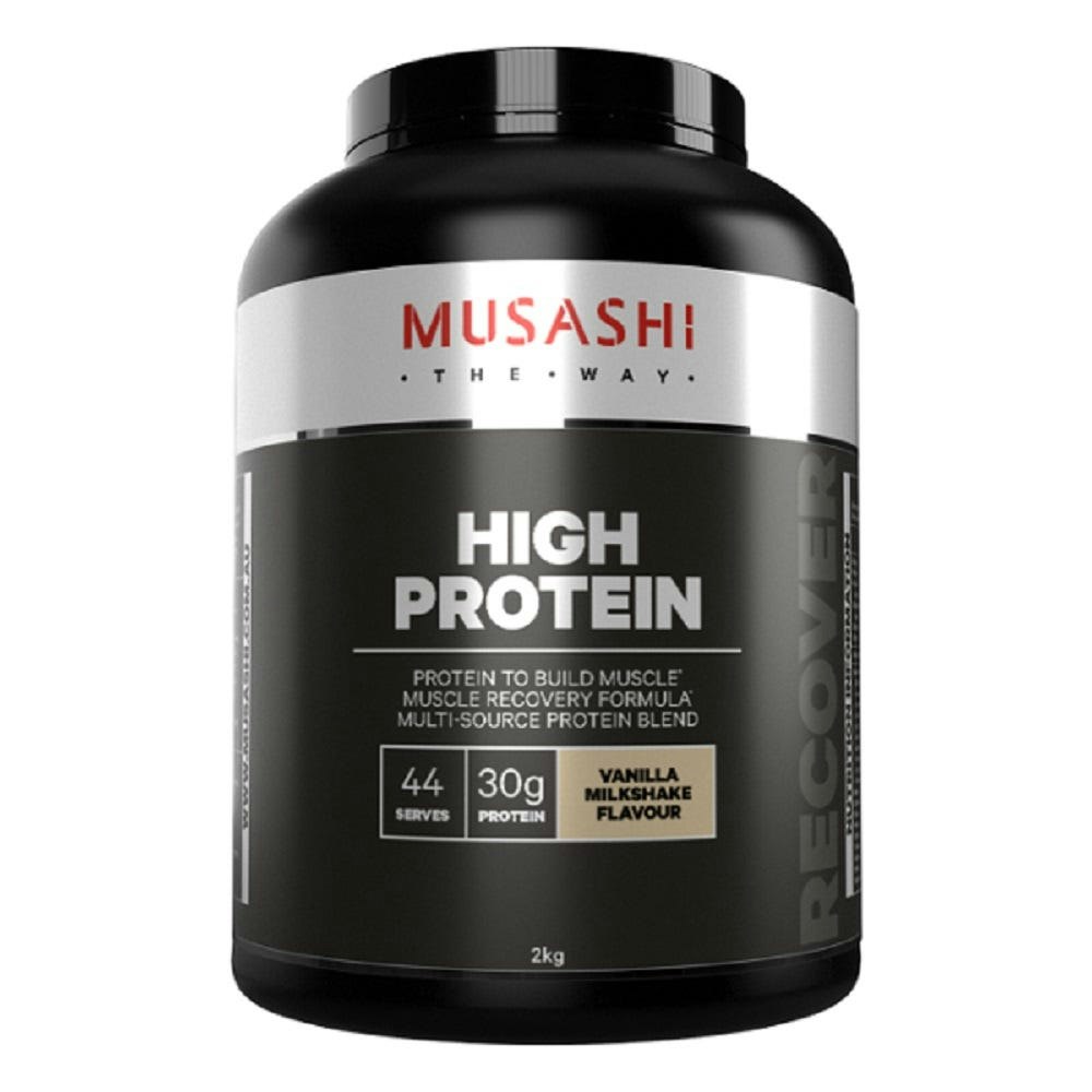 High Protein Vanilla Milkshake