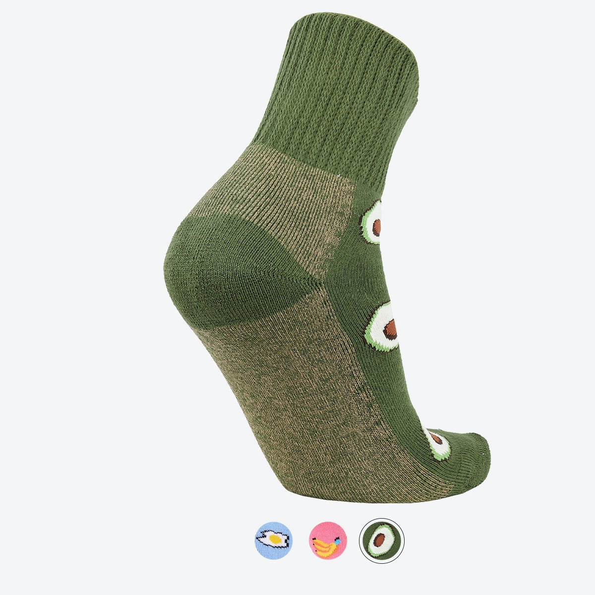 Glucology Diacare Copper Based Socks | Avocado | 2 Pack