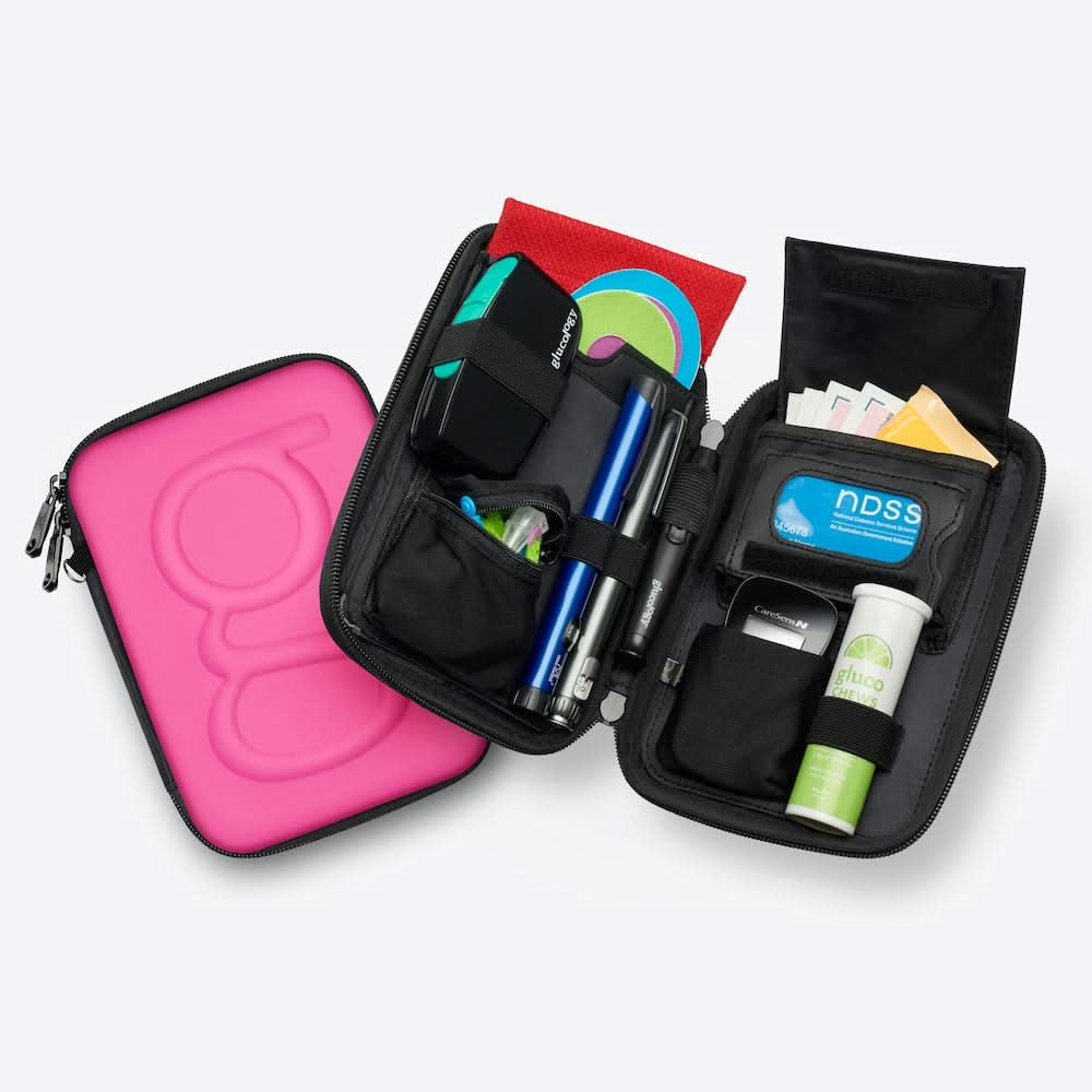 Diabetes Travel Case | Plus | Red