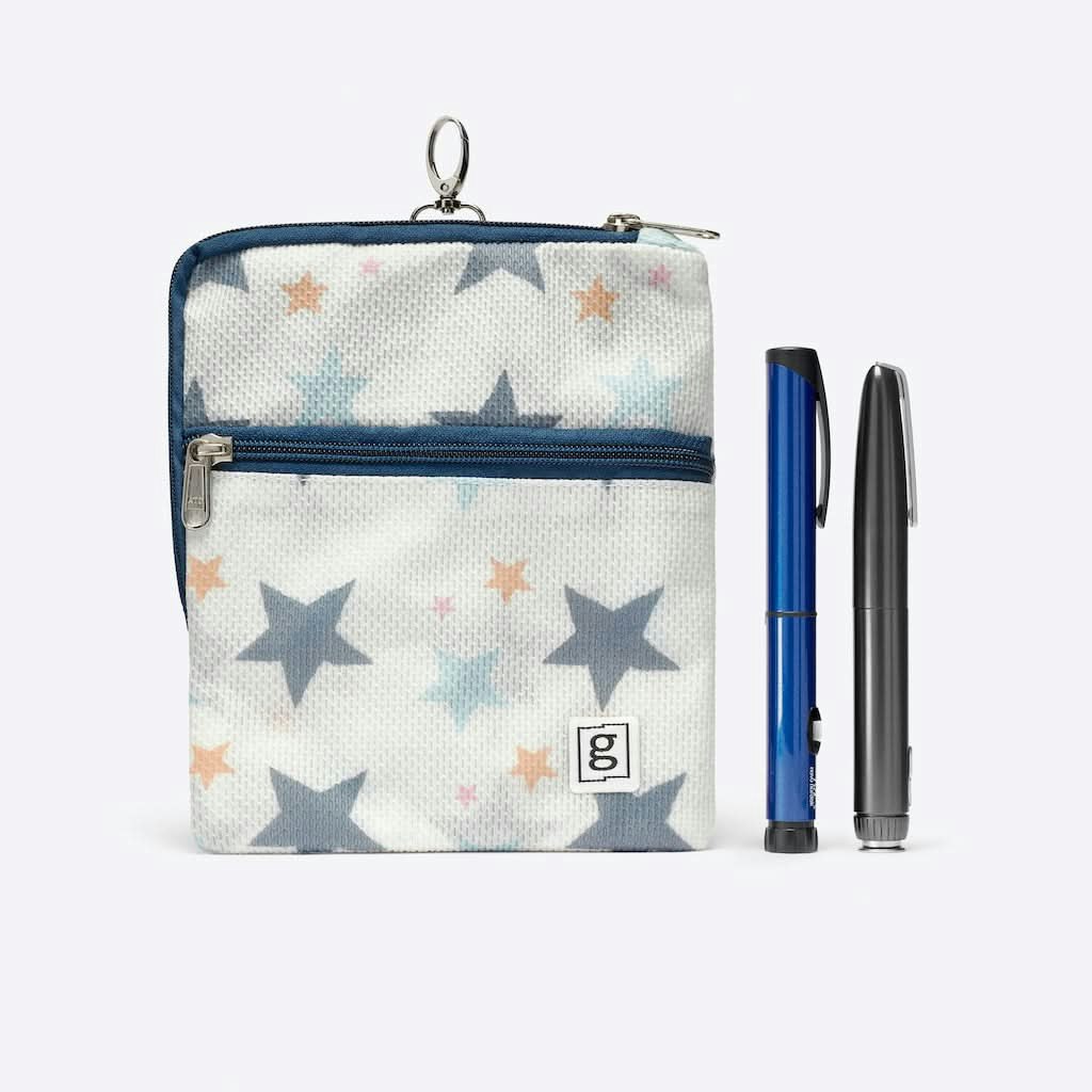 Insulin Cooling | 5 Pen Wallet | Red