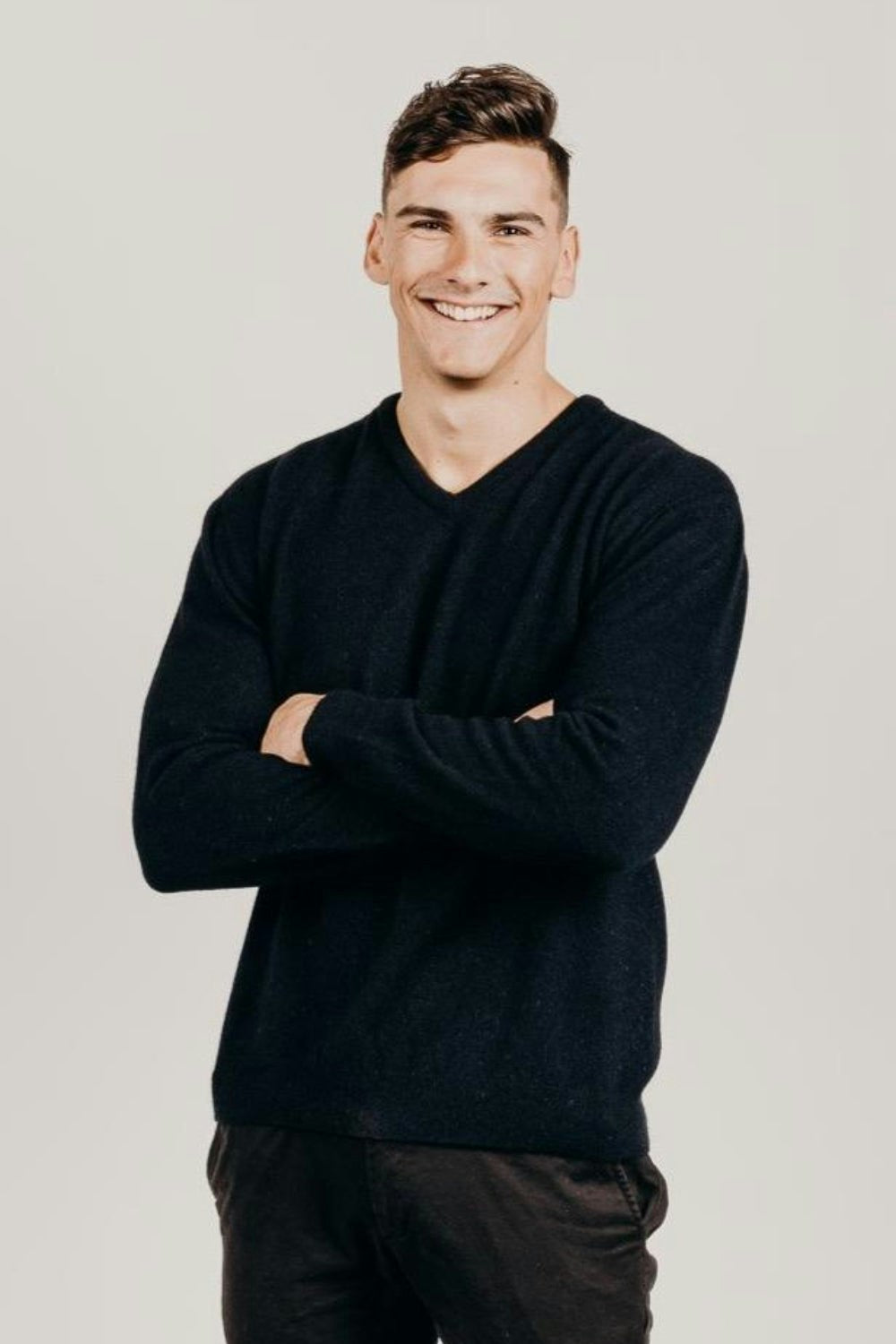 Merinosilk Classic V Neck Sweater