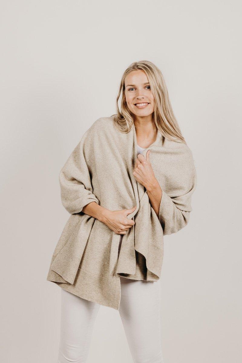 Merinosilk Finerib Wrap