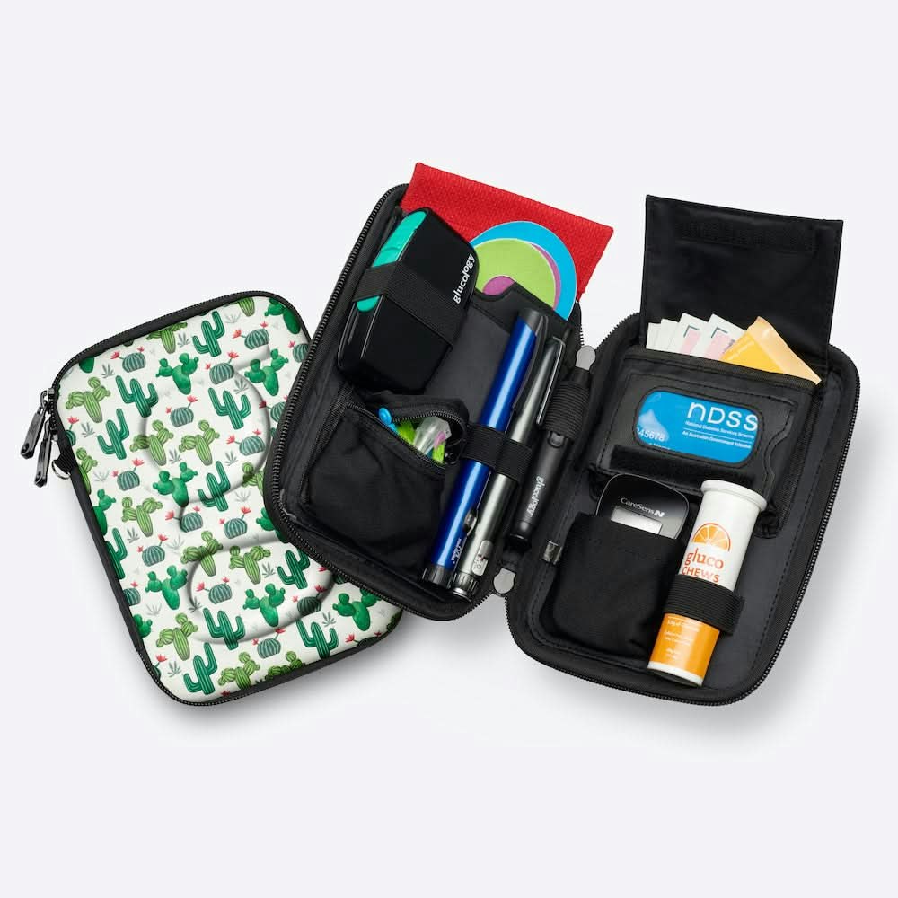 Diabetes Travel Case | Plus | Red