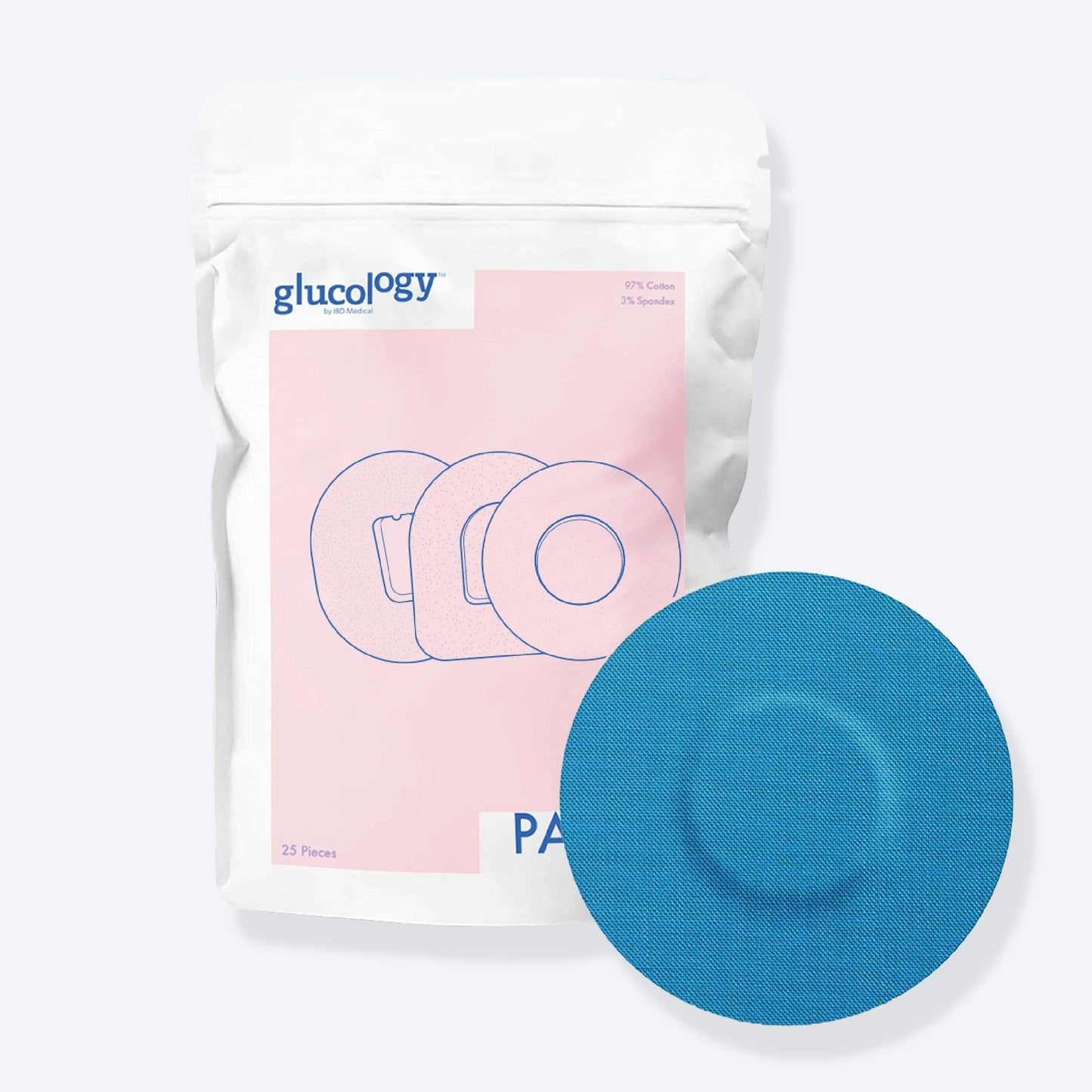 CGM Patches for Medtronic Guardian | Freestyle Libre | Dexcom G7 | 25 Pack