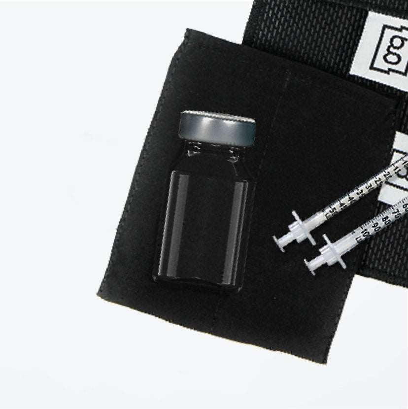 Insulin Cooling | Vials Wallet | Black