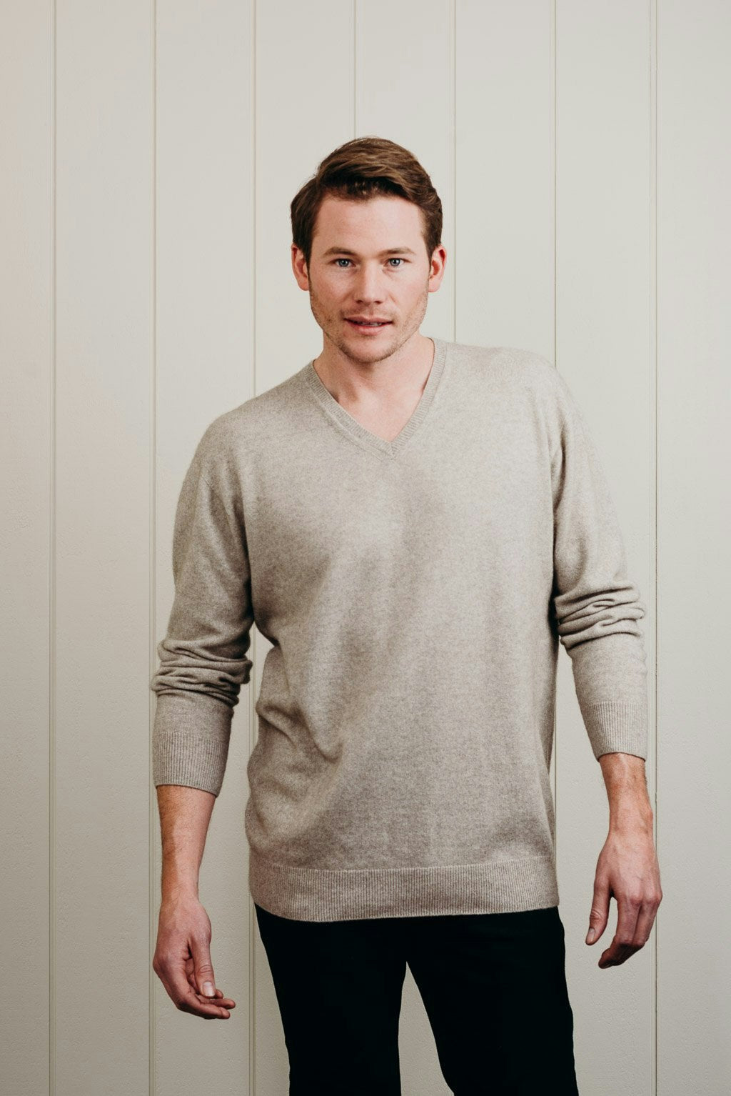 Cashmere V Neck Sweater