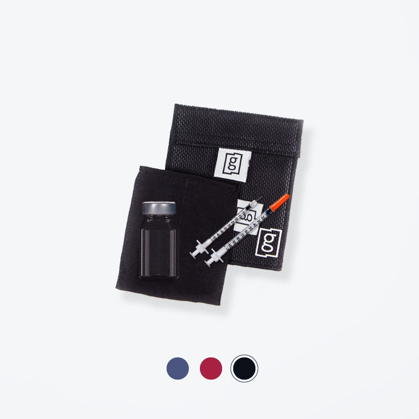 Insulin Cooling | Vials Wallet | Black