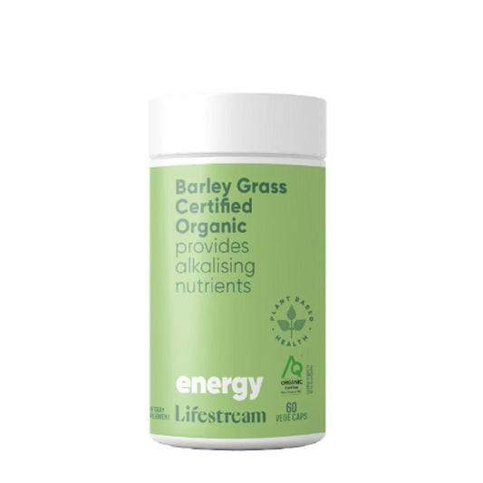 Barley Grass Certified Organic Capsules