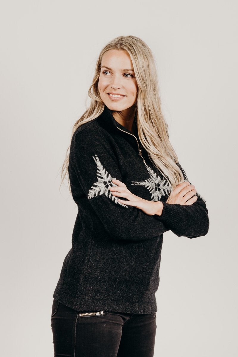 Merinosilk Silver Fern Sweater Ladies