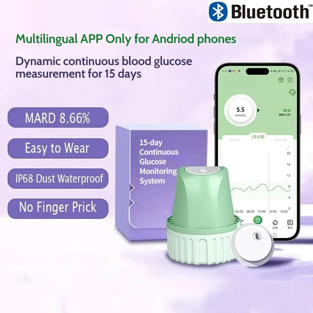 Aidex 15-Day Continuous Glucose Monitor (CGM) Kit