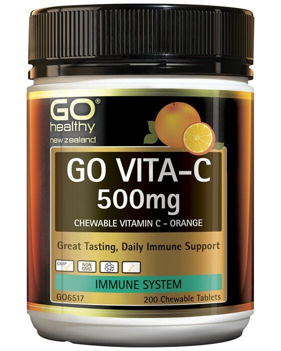 GO VITA-C 500mg Orange