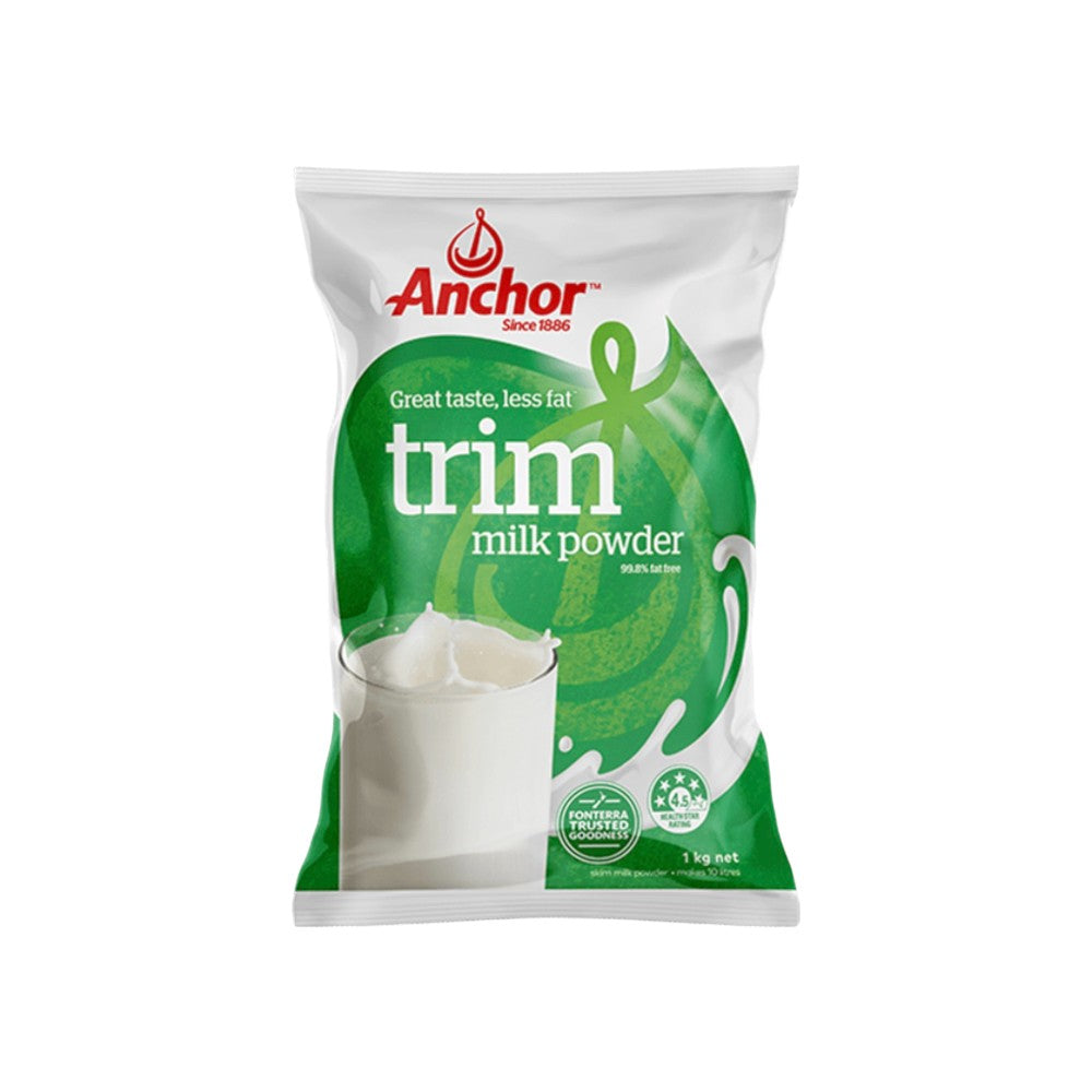 Anchor Trim low-fat milk powder 1kg 6-pack multipack