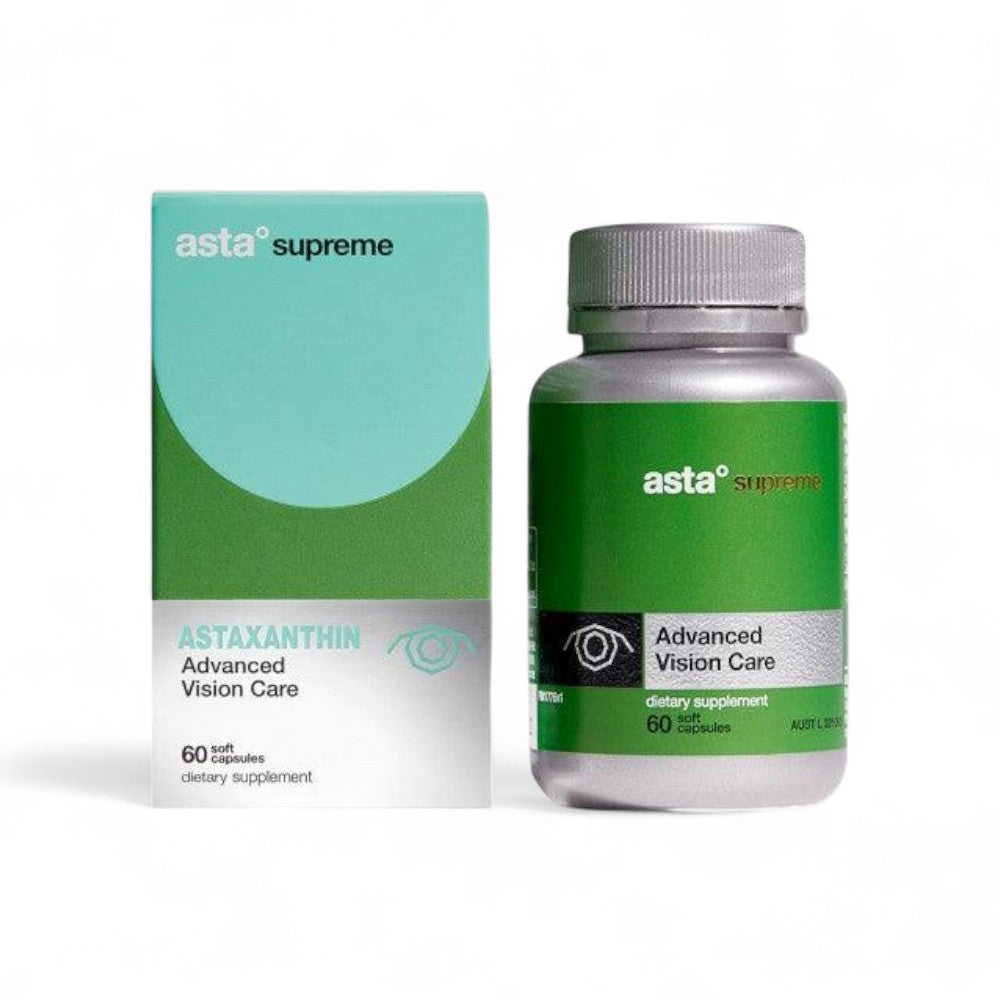 Asta Supreme Vision Care | Astaxanthin Eye Health 60 Caps