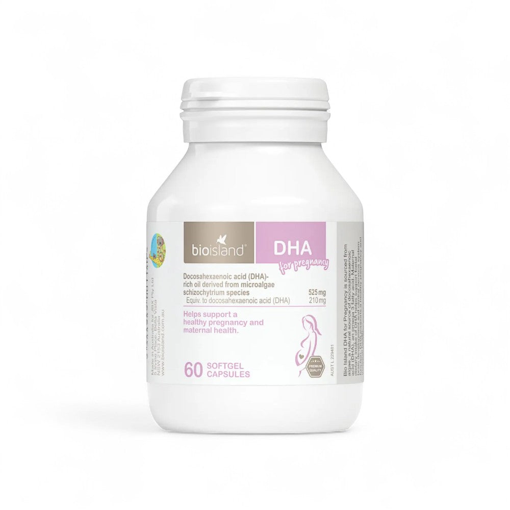 BioIsland DHA For Pregnancy - 60 Capsules