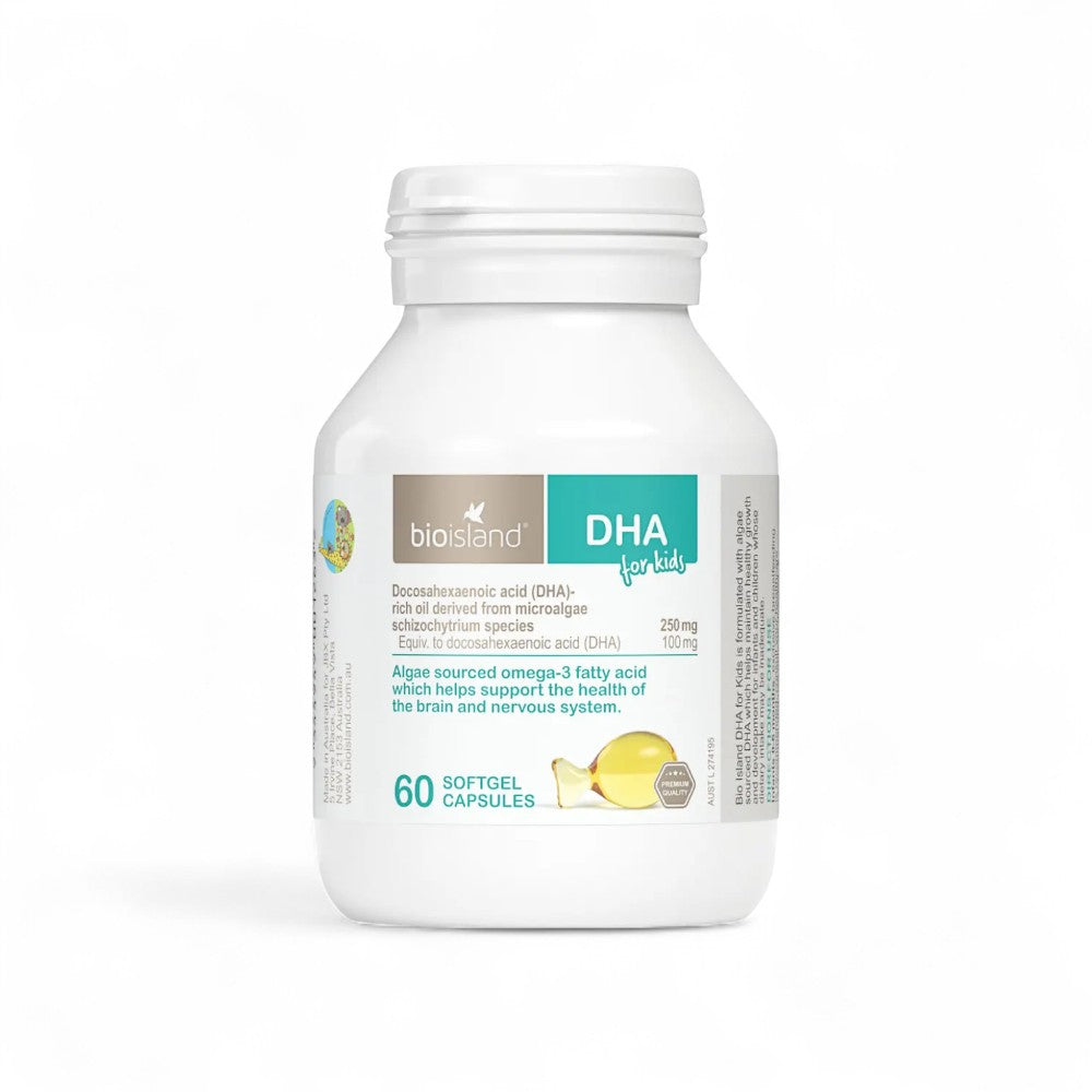 BioIsland DHA for Kids - 60 Capsules