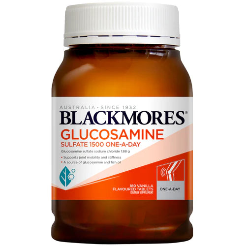 Blackmores Glucosamine Sulfate 1500mg One-A-Day - 180 Tablets